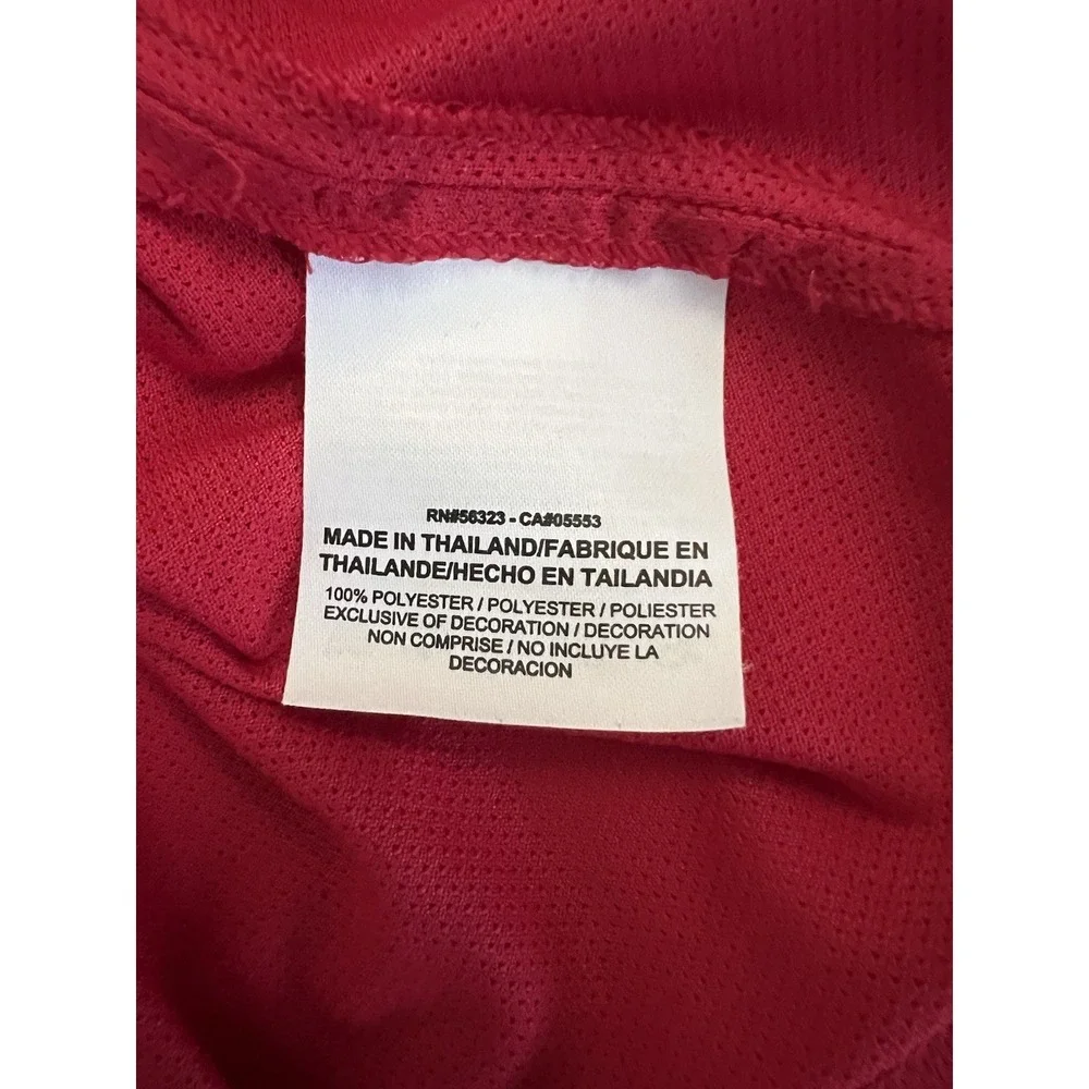 Nike Golf Tour Performance Dri-Fit Magenta Pink Mens XXL Collared Polo Shirt Red